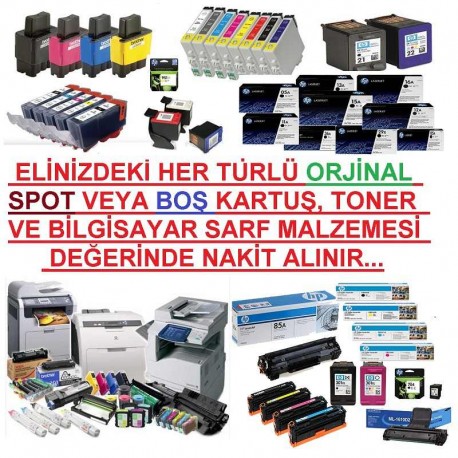 LEXMARK CS310-CS410-CS510 Sarı TONER ALIMI - GERİDÖNÜŞÜM TONER KARTUŞ VE ŞERİT ALIMI YAPIYORUZ